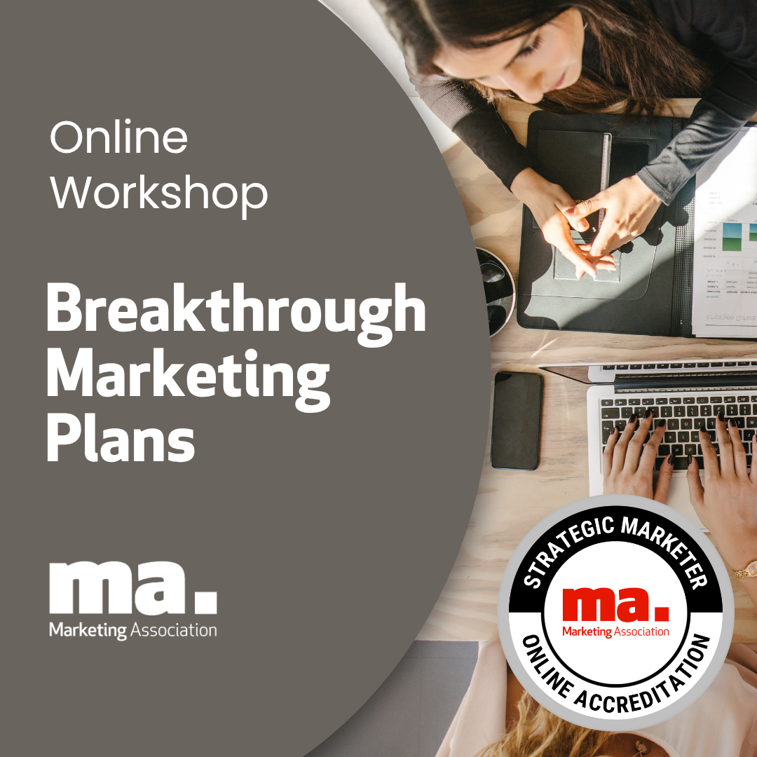 Breakthrough Marketing Plans | Workshop | Marketing Association